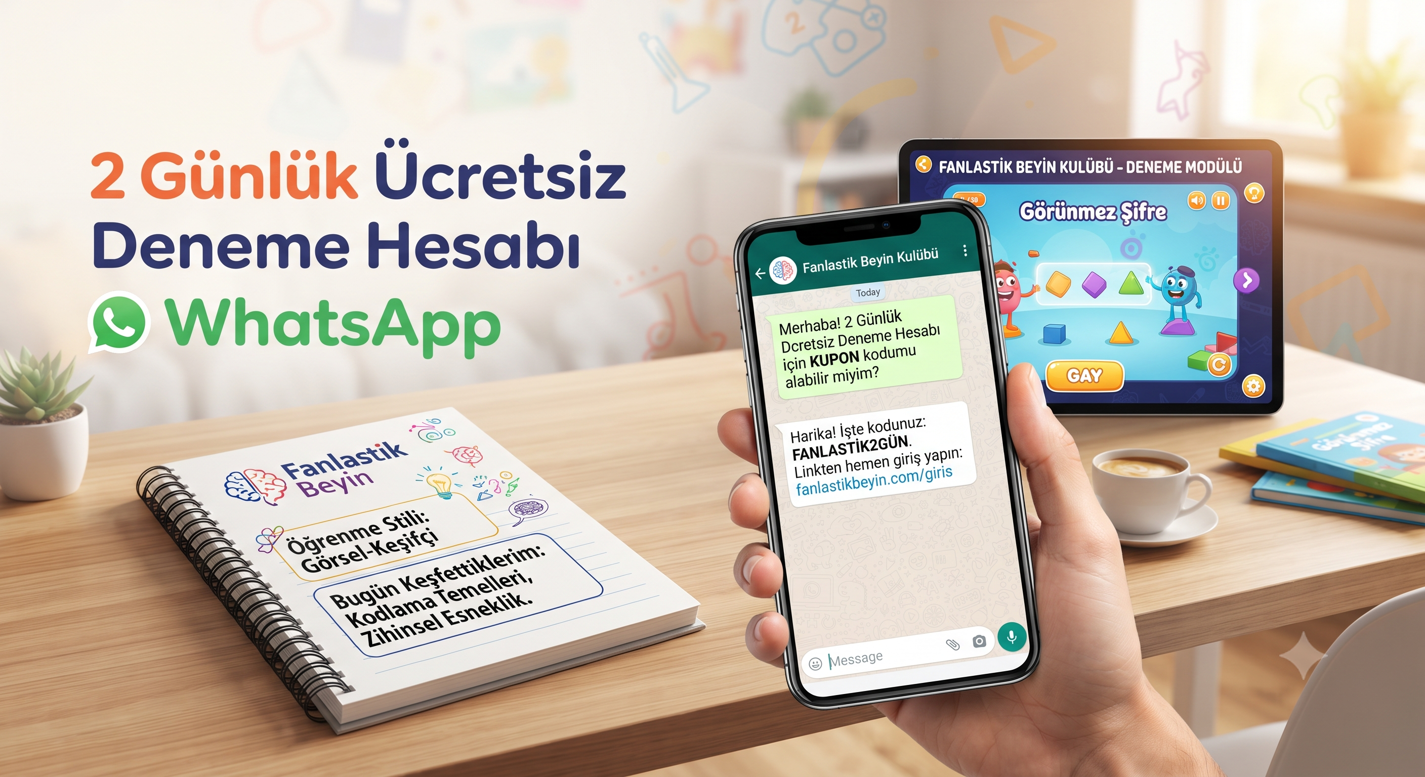 2 GÜN ÜCRETSİZ DENEYİN!